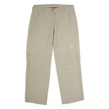 MAMMUT Outdoor Womens Trousers Beige Regular Straight W32 L27