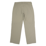 MAMMUT Outdoor Womens Trousers Beige Regular Straight W32 L27