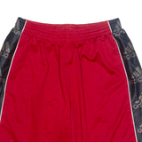 ADIDAS Mens Sports Shorts Red Relaxed XL W34