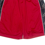 ADIDAS Mens Sports Shorts Red Relaxed XL W34