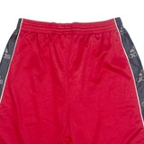 ADIDAS Mens Sports Shorts Red Relaxed XL W34