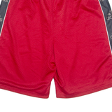 ADIDAS Mens Sports Shorts Red Relaxed XL W34