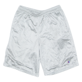 CHAMPION Mens Sports Shorts Silver Relaxed S W26