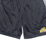 ADIDAS George Mason Patriots USA Mens Sports Shorts Black Relaxed M W34