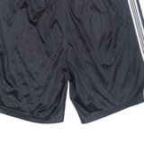 ADIDAS George Mason Patriots USA Mens Sports Shorts Black Relaxed M W34