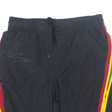 ADIDAS Mesh Lined Mens Swimming Shorts Black Relaxed L W34