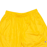 CHAMPION Mens Sports Shorts Yellow Relaxed XL W36