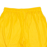 CHAMPION Mens Sports Shorts Yellow Relaxed XL W36