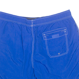 NAUTICA Mesh Lined Mens Swimming Shorts Blue Relaxed L W34