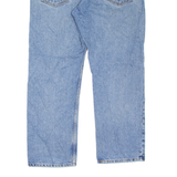 LEVI'S 505 Jeans Mens Blue Regular Straight Stone Wash W36 L29
