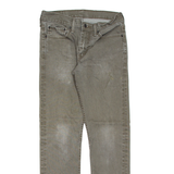 LEVI'S 511 Jeans Mens Brown Slim Straight Stone Wash W31 L32