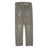 LEVI'S 511 Jeans Mens Brown Slim Straight Stone Wash W31 L32