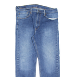 LEVI'S 505 Jeans Mens Blue Regular Straight Stone Wash W36 L30