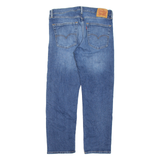 LEVI'S 505 Jeans Mens Blue Regular Straight Stone Wash W36 L30
