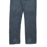 LEVI'S 514 Jeans Mens Blue Regular Straight Stone Wash W29 L30