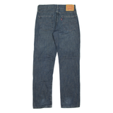 LEVI'S 514 Jeans Mens Blue Regular Straight Stone Wash W29 L30
