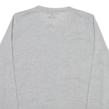 TOMMY HILFIGER Womens Cardigan Grey Tight Knit Wool L