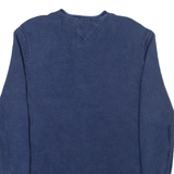 TOMMY HILFIGER Long Womens Jumper Blue Tight Knit M