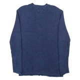 TOMMY HILFIGER Long Womens Jumper Blue Tight Knit M