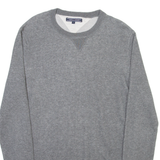 TOMMY HILFIGER Mens Jumper Grey Tight Knit M