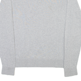 TOMMY HILFIGER Mens Jumper Grey V-Neck Tight Knit S