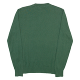 TOMMY HILFIGER Mens Jumper Green Tight Knit M