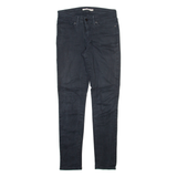 LEVI'S 711 Womens Jeans Grey Slim Skinny W27 L30