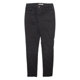 LEVI'S 721 High Rise Womens Jeans Grey Slim Skinny W26 L28