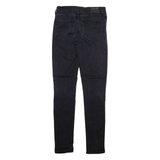 LEVI'S 721 High Rise Big E Womens Jeans Blue Slim Skinny W26 L29