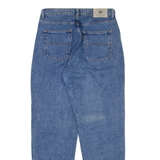 DE SALVO Womens Jeans Blue Relaxed Tapered W28 L30