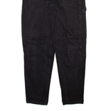 KARL KANI Carpenter Womens Jeans Black Relaxed Tapered W30 L31