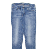 LEVI'S Demi Curve Womens Jeans Blue Slim Skinny Acid Wash W29 L32