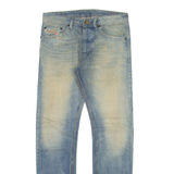 DIESEL Mens Jeans Blue Slim Straight Stone Wash W29 L32