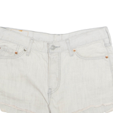 LEVI'S Cut Off Womens Denim Shorts Grey M W32