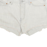 LEVI'S Cut Off Womens Denim Shorts Grey M W32