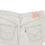 LEVI'S Cut Off Womens Denim Shorts Grey M W32