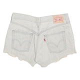 LEVI'S Cut Off Womens Denim Shorts Grey M W32