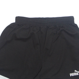 PUMA Womens Sports Shorts Black S W24