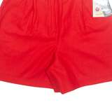 MONDI Womens Chino Shorts Red M W28
