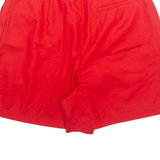 MONDI Womens Chino Shorts Red M W28