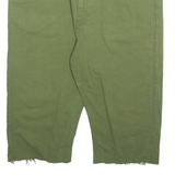 LEVI'S Cut Off Mens Jorts Shorts Green M W38