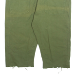 LEVI'S Cut Off Mens Jorts Shorts Green M W38