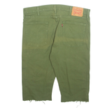 LEVI'S Cut Off Mens Jorts Shorts Green M W38