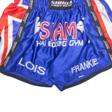 SIBIGA FIGHT WEAR Mens Sports Shorts Blue S W20