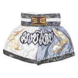 Mens Sports Shorts Grey Crazy Pattern 2XL W28