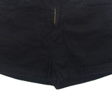 DICKIES Womens Denim Shorts Black S W30
