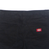DICKIES Womens Denim Shorts Black S W30