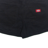 DICKIES Womens Denim Shorts Black S W30