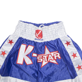 KASHMIRI Mens Sports Shorts Blue L W24