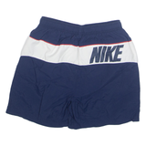NIKE Mens Sports Shorts Blue M W22
